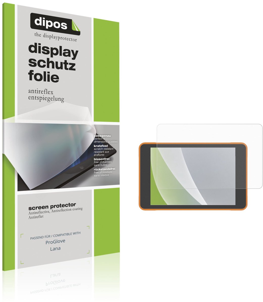 dipos – 4x Matte Beschermfolie geschikt voor ProGlove Lana | Krasbestendige & antireflecterende Screenprotector Ultra-Thin