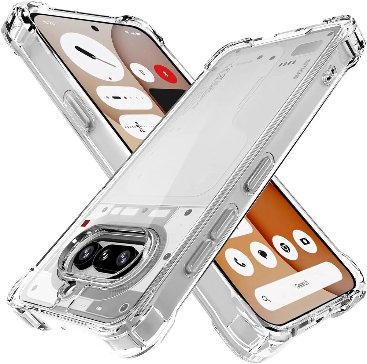 Transparant Hoesje Geschikt voor Nothing Phone (4a) | Schokbestendig TPU | Back Cover | Dun | Flexibel | Shockproof | Doorzichtig