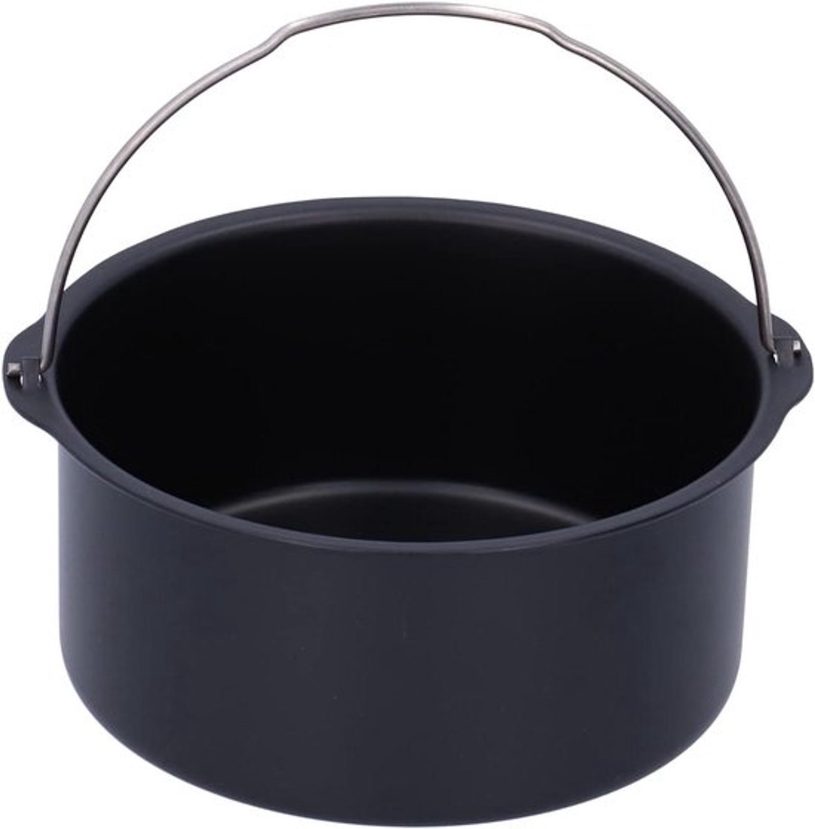 Keukengereedschap - Bakplaat - Anti-aanbaklaag - Ronde vorm - Set van 3 - Accessoires - Friteuse Cake Pan - Geschikt voor Home Gebruik - Zwart Frituurpan Bakplaat Pizza Pan voor Keuken Thuisgebruik (35,56cm/14in)