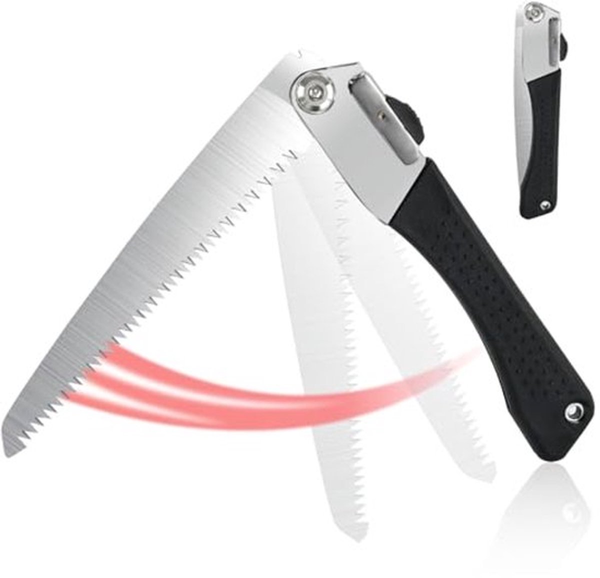 Multifunctionele Klapzaag voor Tuinieren en Camping - Houtzaag, Snoeizaag, Opvouwbaar, 21 cm