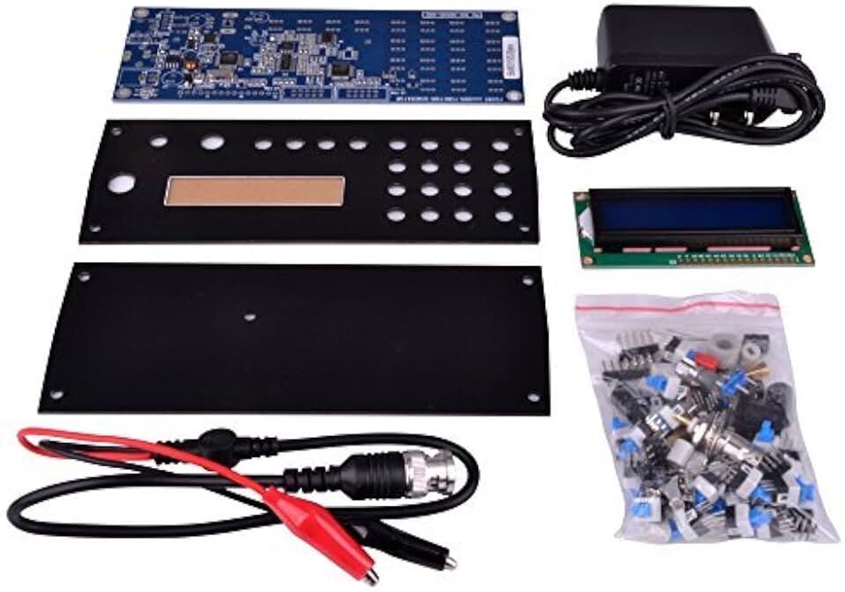 FG085 miniDDS Functie Genearator DIY Kit met alle SMD-componenten voorgecomprimeerd met 15V voeding
