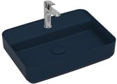 Isvea Infinity Wastafel Rechthoekig - Blauw