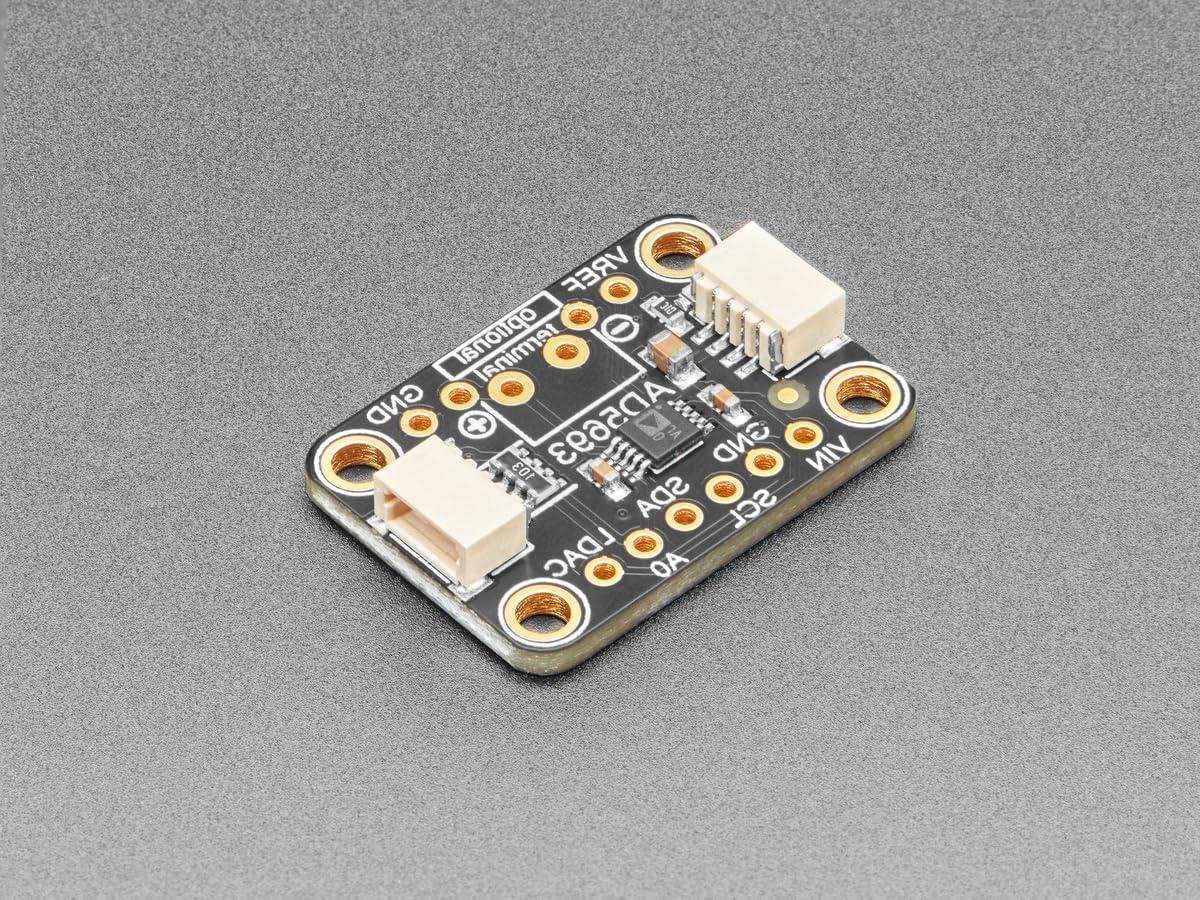 DAC Breakout Board - Digitale naar Analoge Converter - Signaalgeneratie - 16-bits Precisie - 2 kanalen - Groen