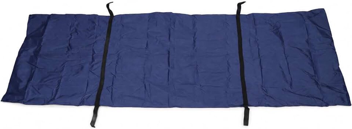 Bag Brancard, Emergency Cadaver Body Bag met 4 Handgrepen aan de Zijkant en Middenrits, Waterdichte Body Storage Bag, Lekvrije Oxford Corpse Bag Funeral Supplies (210 * 75CM)