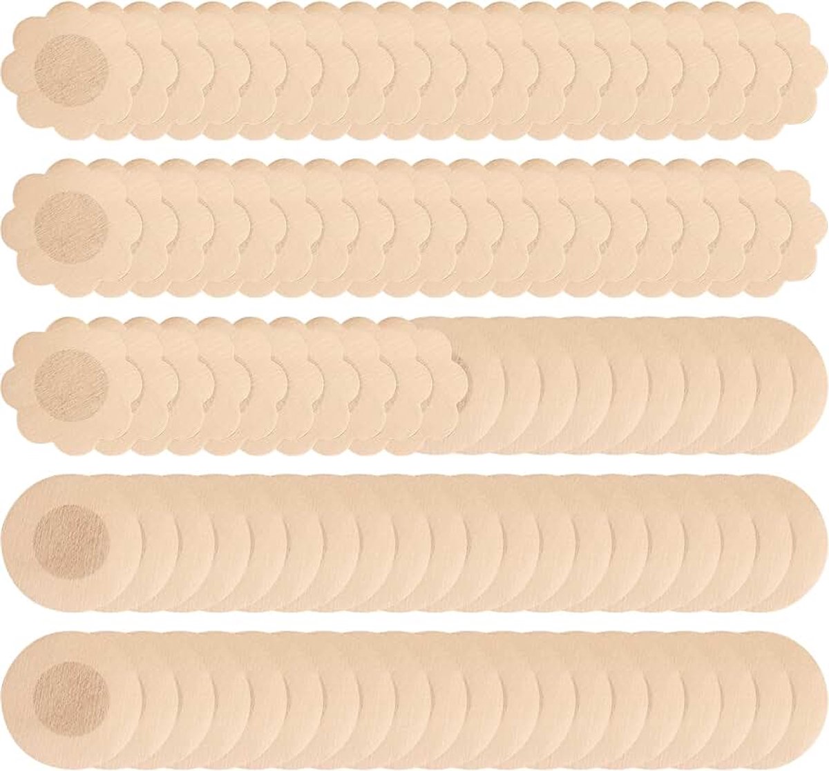100 stuks tepelpads voor heren, tepelafdekking, wegwerp tepelafdekking, zelfklevend, tepelpleister voor mannen en vrouwen