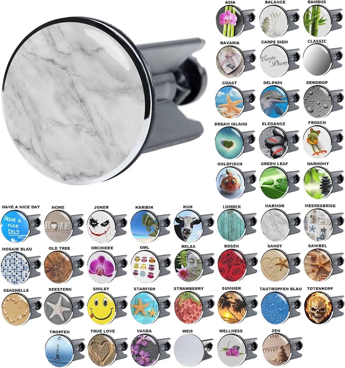 Stopper marmer, vele mooie wastafel stopper om uit te kiezen, hoogwaardige kwaliteit ✶✶✶✶✶