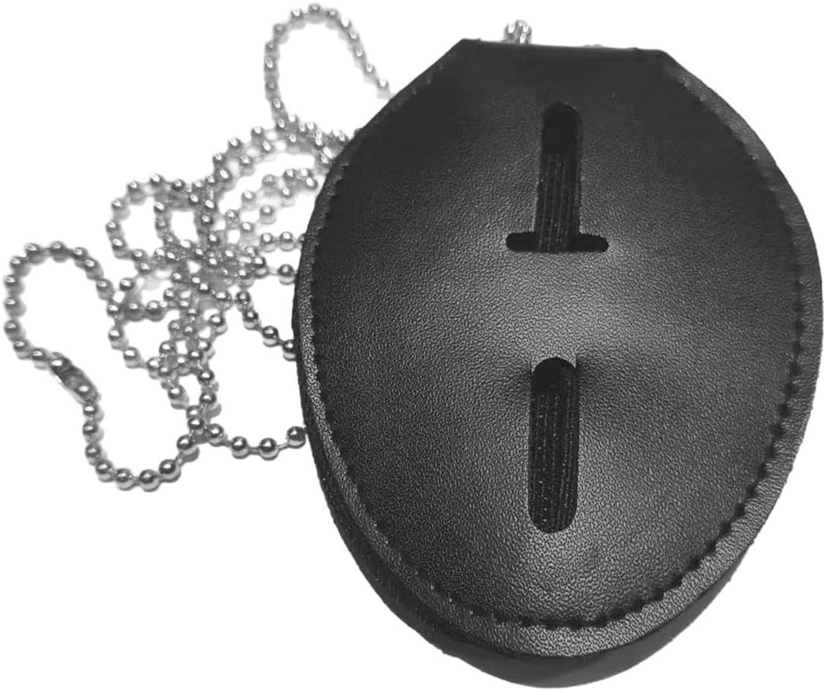 Badgehouder - Kaarthouder - Veiligheid Personeel - PU Leer - 10 x 7.5 cm - Zwart