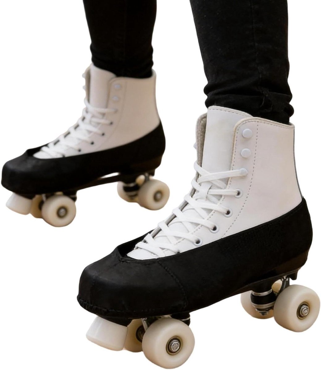 Schaats Beschermers - Schaats Hoezen - Schaatsen Beschermen - Krasbestendige Afdekking - M (34-38) L (39-44) - Zwart