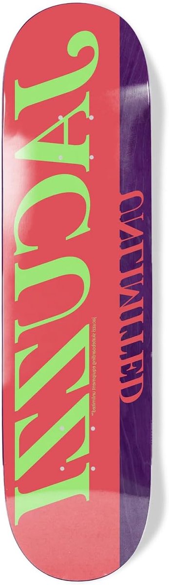 Skateboard Deck Esdoorn Dek Street Skateboarding 7-laags Noord-Amerikaanse Esdoorn 8.5″ x 32″