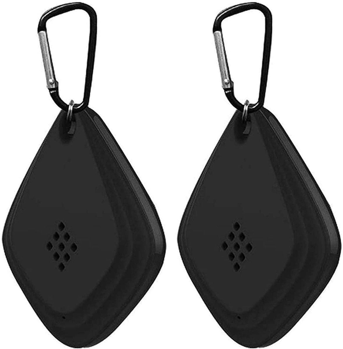 Ultrasone vlooien- en tekenbescherming, elektronische insectenbeschermingsmiddel, ultrasone vlooien- en tekenbescherming, halsband, huisdieraccessoires voor vlooienpreventie en tekenbestrijding (zwart + zwart)