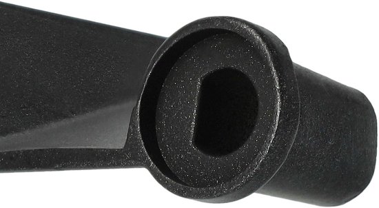 vhbw Deeghaak compatibel met Morphy Richards Fastbake 48260 Broodbakmachine - Menghaak, 6,5 x 3,8 cm, Aluminiumlegering Zwart van vhbw — afbeelding 3