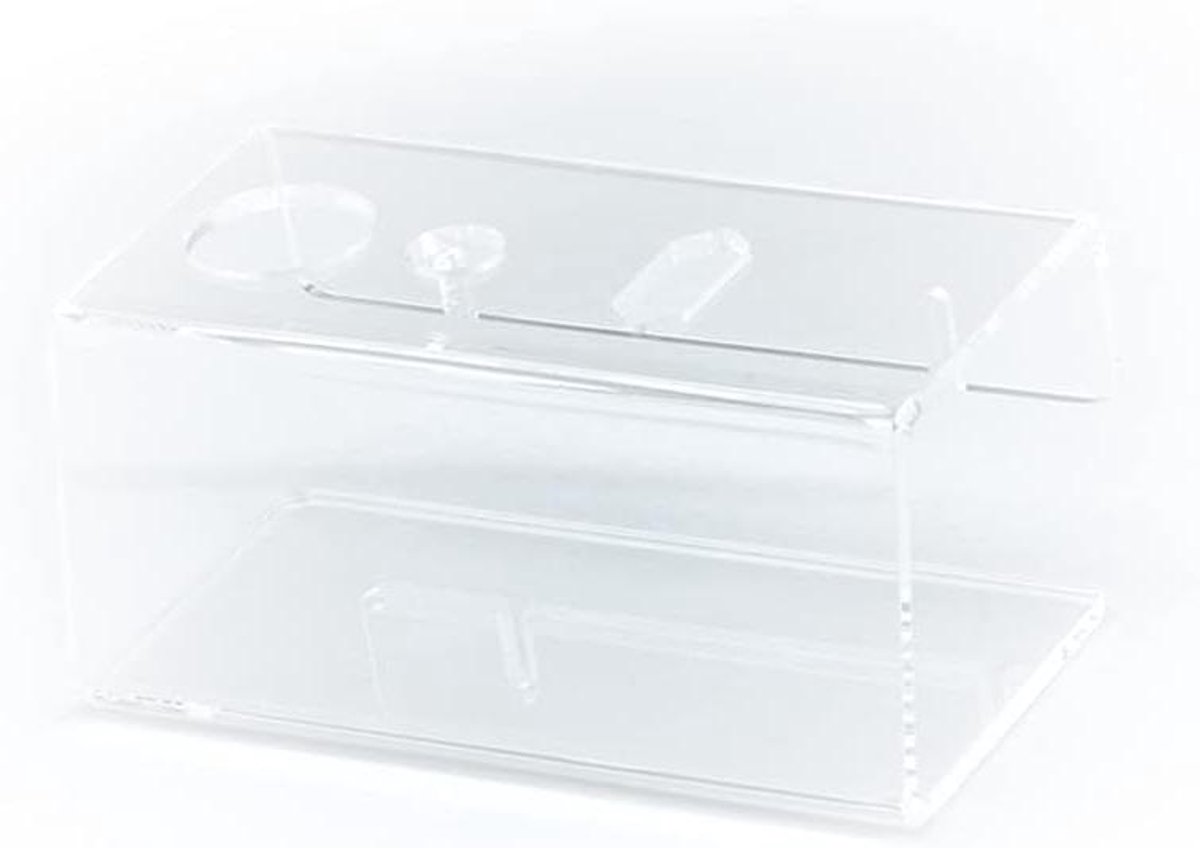 Acryl Standaard - Opbergstandaard Manicure - Apparaten Opbergen - Specifiek voor Apparaten - 178 x 114 x 97 cm - Transparant