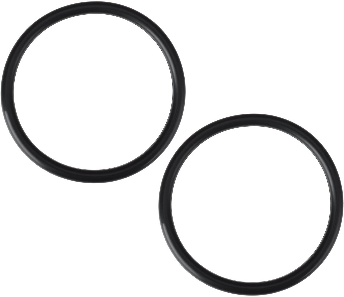 Dailygoods- Aandrijfriemen 2x - Rubber - Geschikt voor KD-6808/KD-185/KT-6808/KT-2000/DKJ-6808 - Buitendiameter 7 cm - Duurzaam materiaal - Betrouwbare werking - Tuimelriem