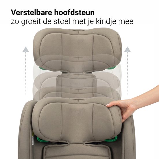 Novi Baby Morris I-Size Autostoel - Dark Taupe - Inclusief Draagtas van Novi Baby® — afbeelding 2