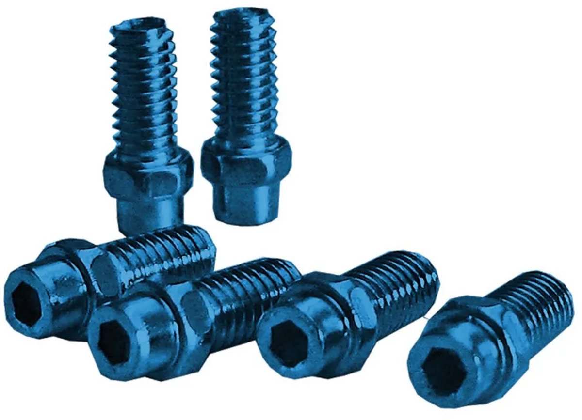 Exustar 8 Mm Pedaalpennen 40 Eenheden Zilver