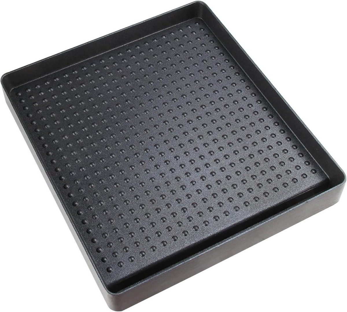 BBQ grillpan - Vierkante plaat - Buiten koken - Rookvrij bakken - 25.7x22.7 cm - Veelkleurig