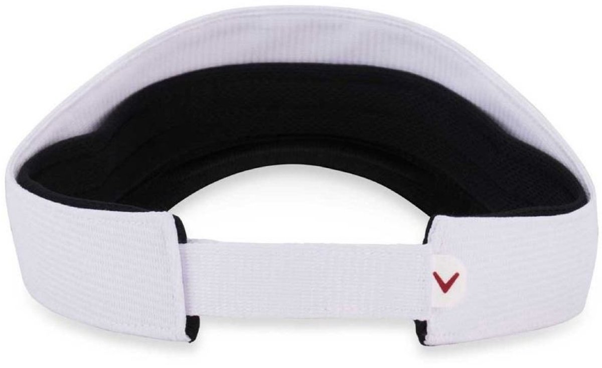 Callaway Liquid Metal Ladies Golf Visor 2025 - Wit Rood