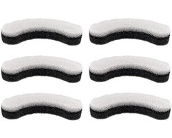 Dailygoods- Waterfilter 6 Stuks - Kattenfontein Filter - Actieve Koolstof - Drievoudig Filtersysteem - Compatibel met NPET WF050/WF100 - Houdt Water Schoon - Kattenfonteinfilter