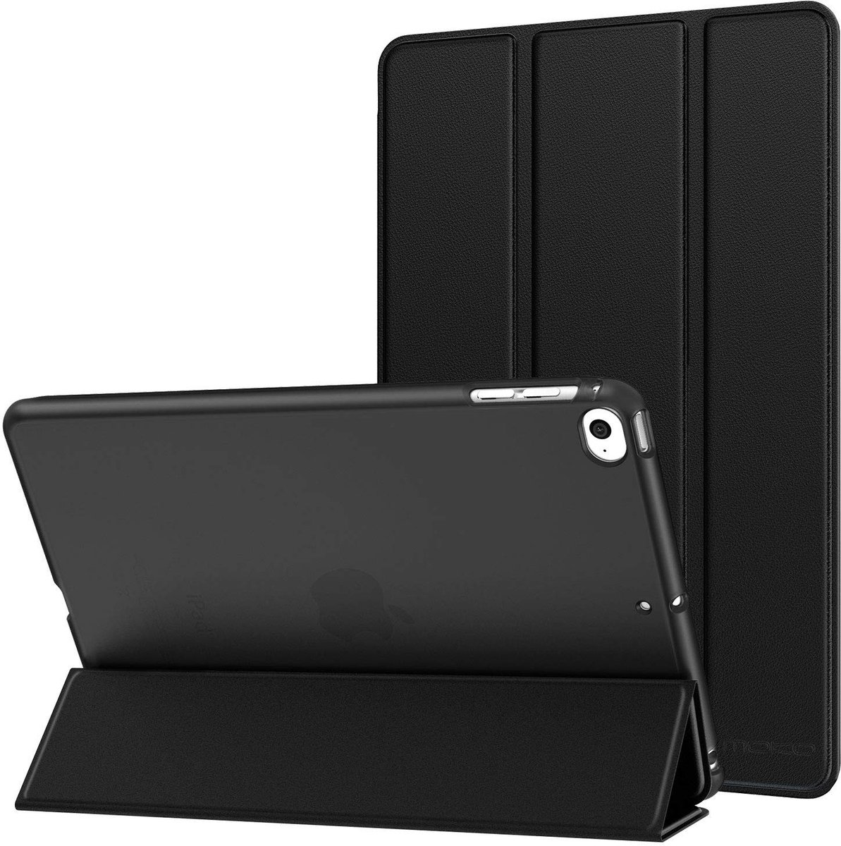 Dailygoods - iPad Mini 5 Hoes - Slimme Tablet Cover - Zwart - Bescherming - Met Auto Wake/Sleep - Geschikt voor iPad Mini 5 - 7.9 inch