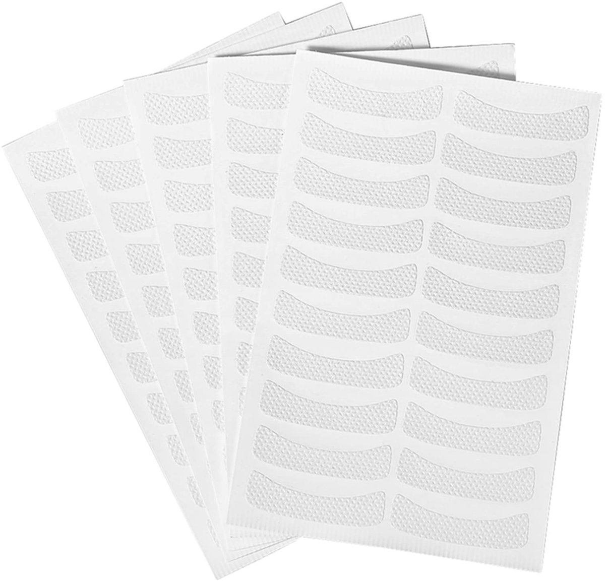 Dailygoods- Wimperpad 100 Stuks - Zachte Niet-Geweven Stof - Oogschaduw Wimperverlenging - Extensietool - Comfortabel - 4,5 x 1,1 cm - Wimperverlengingpad