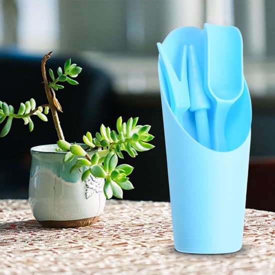 4-delig - Professioneel Bonsai Gereedschap Set - Portable Multifonctionnel Bonsai Starters Kit - Tuingereedschap set voor planten en bloemen - Verticuteer - Mini Tuingereedschap - Kamerplanten - Tuin Assecoires van Merkloos	 — afbeelding 2