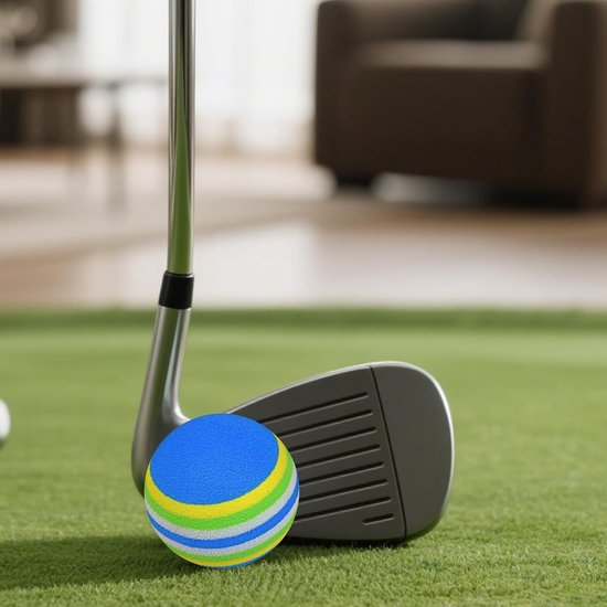 Eva Schuim Golfballen - Oefenballen Spons - Golfvaardigheden Verbeteren - Zacht Elastisch Schuim - 4.2 cm Diameter - Glanzend van eva — afbeelding 3