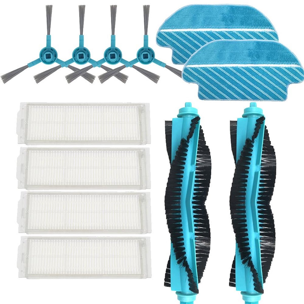 Dailygoods- Stofzuigeraccessoireset 13 - Accessoires - Stofzuiger - Reinigingsset - Huishoudelijk - Compleet assortiment