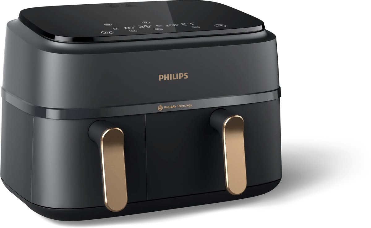 Philips Rapid Air Serie 3000 Airfryer met Dubbele Mand 9 - Product - €125,00
