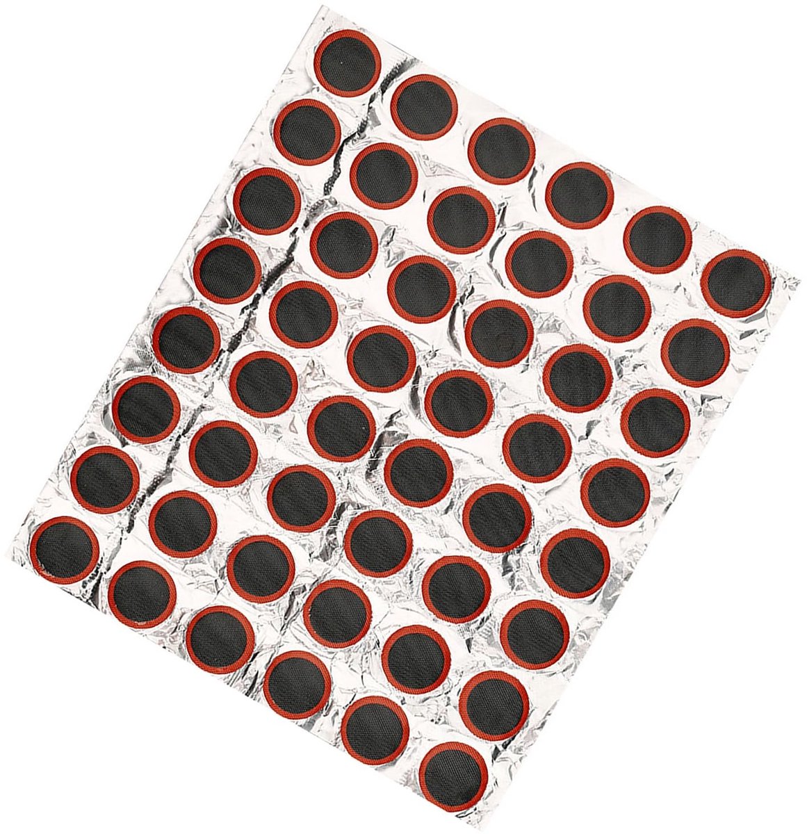 Dailygoods- Bandenplakset 48 Stuks - Snelle Reparatie - Duurzaam Rubber - Geschikt voor Mountainbike/Racefiets - Zelfklevende Patches - Betrouwbare Reparatie - Bandenreparatie