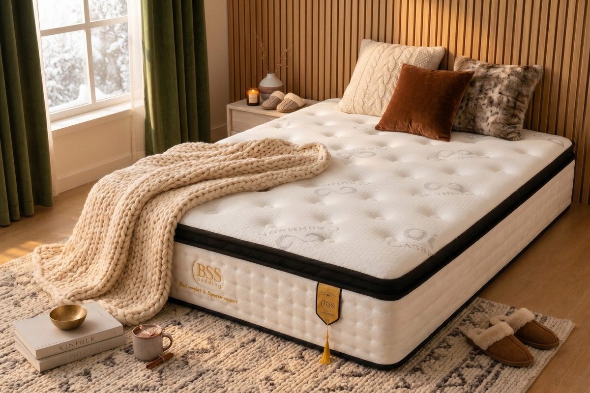 BSS Bedding Paris - Pocketvering Matras met Topper 160x200 cm thumbnail 3