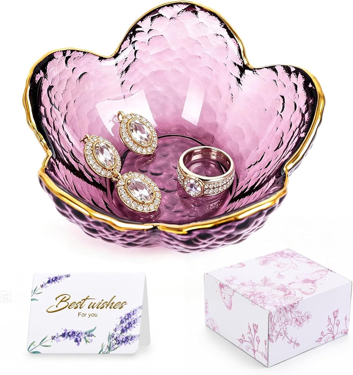 Unieke Kleine Ring Schotel voor Sieraden, Perfecte Organizer en Cadeau voor Vrouwen, Ideaal voor Verjaardag en Valentijn