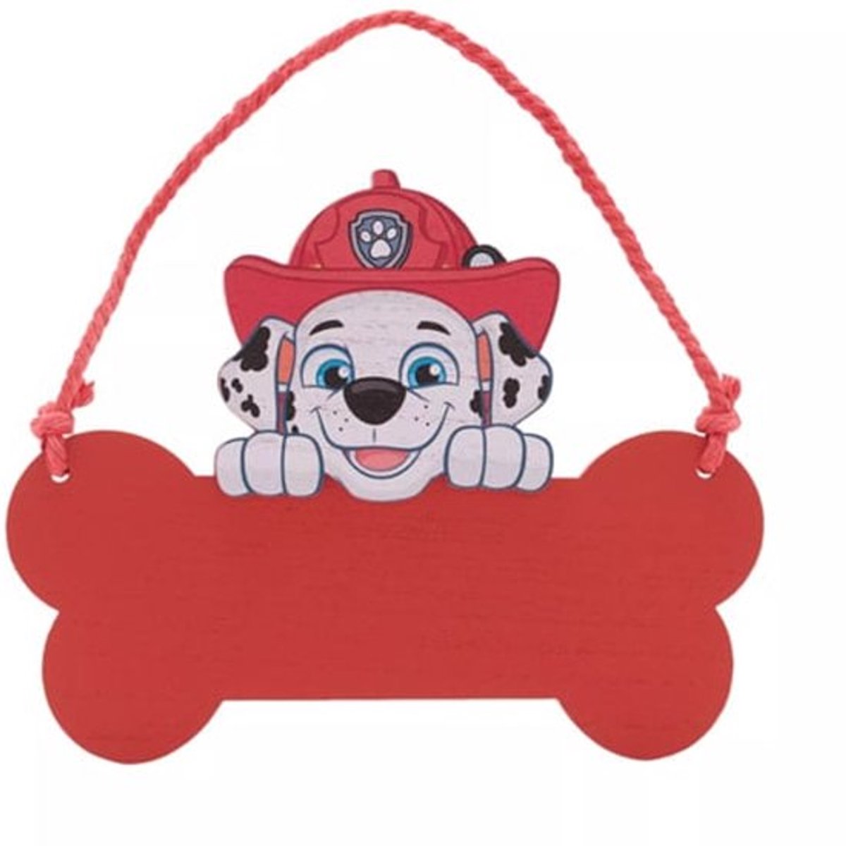 Paw Patrol 'Marchall' hanger - Personaliseerbaar - Deurhanger