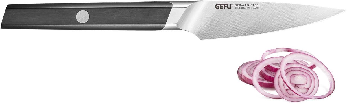Groentemes, 9 cm, Ergonomische Grip, Duits Staal - GEFU | ACURO
