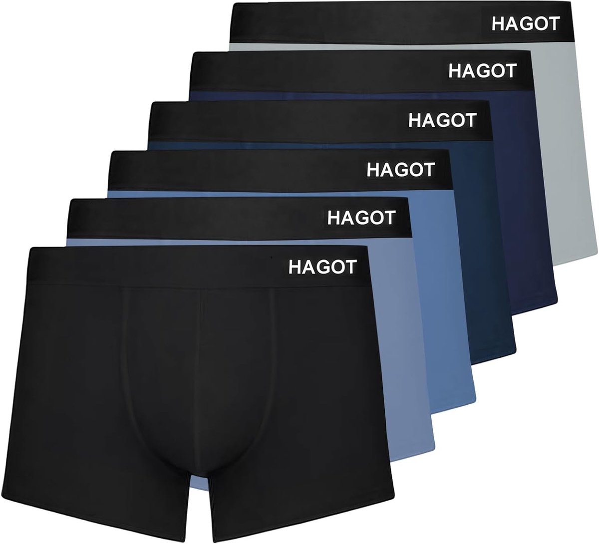 Set van 5 Comfortabele Boxershorts voor Mannen met Elastische Tailleband, Ademend en Rekbaar Ondergoed van Zacht Katoen, Ideaal voor Dagelijks Gebruik