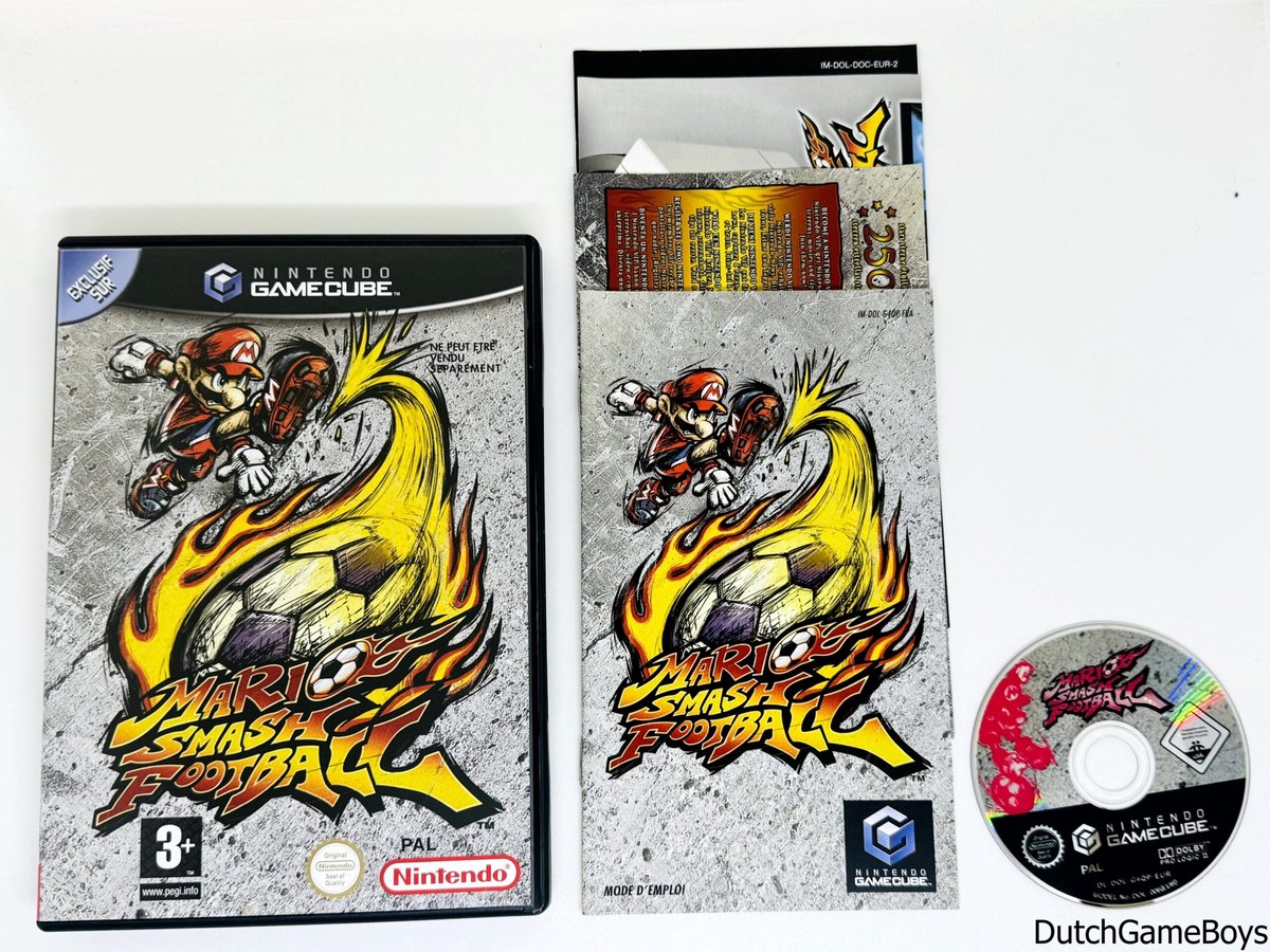 Nintendo Gamecube - Mario Smash Football - FRA