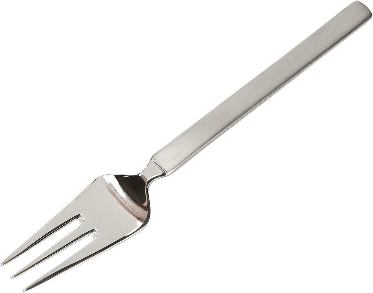 SnelShoppen - 6 stuks ergonomische taartvorken - hoogwaardig roestvrij staal - perfect voor feesten, diners en dagelijkse gebruik - stijlvol en functi