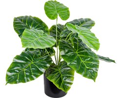 Kunstmatige Valse Arum Plant Philodendron Decoratie 45cm DECOVEGO