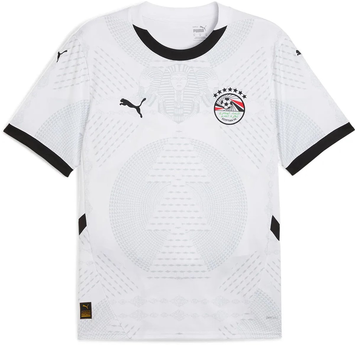 Puma Efa Egypt Replica 2025 Weg T-shirt Met Korte Mouwen Man Wit