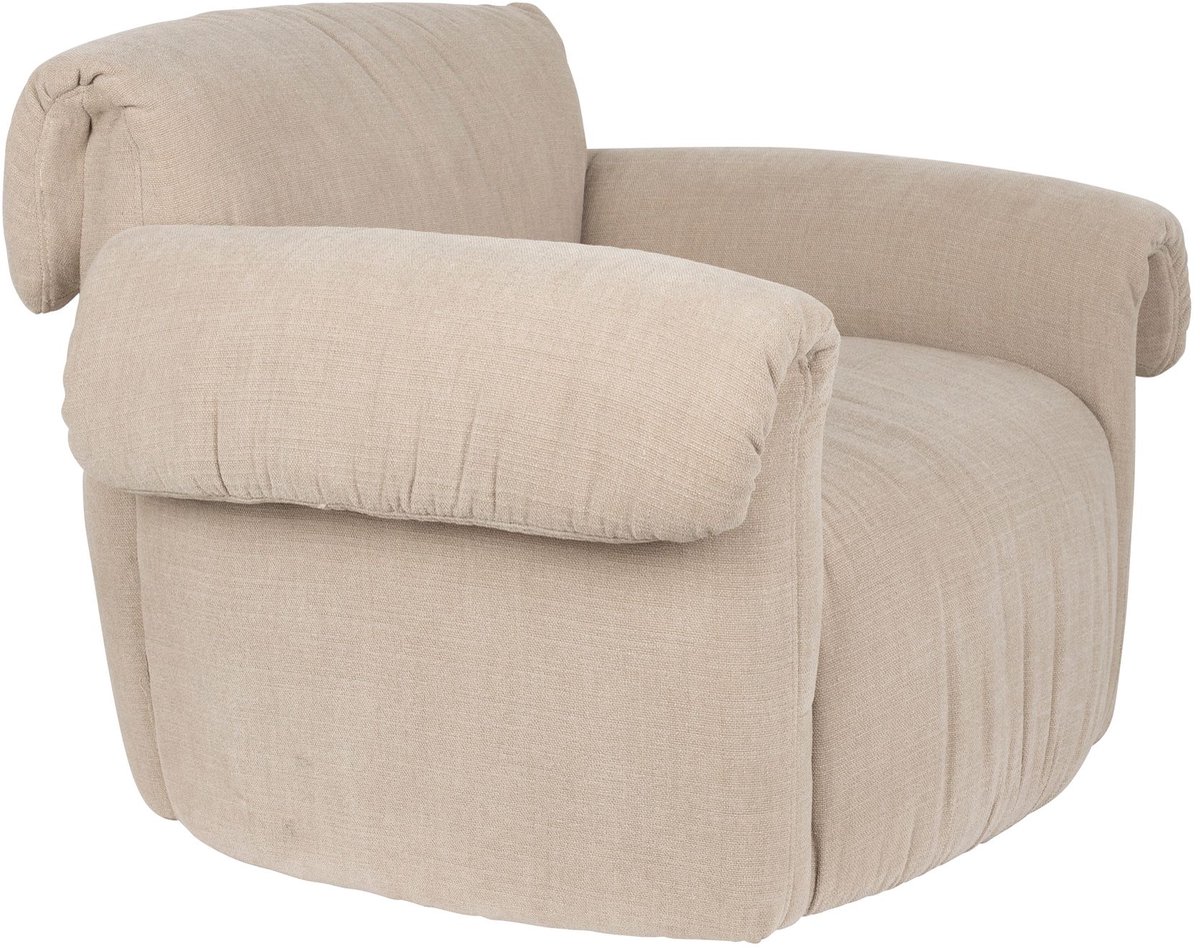 Zuiver Puffy Fauteuil Beige