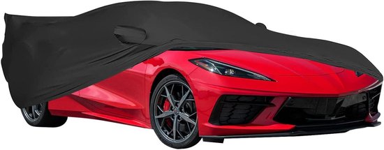 Autohoes Binnen - Beschermhoes Auto - Garage Bescherming - Specifieke Pasvorm - 4.9-5.25 Meter - Zwart
