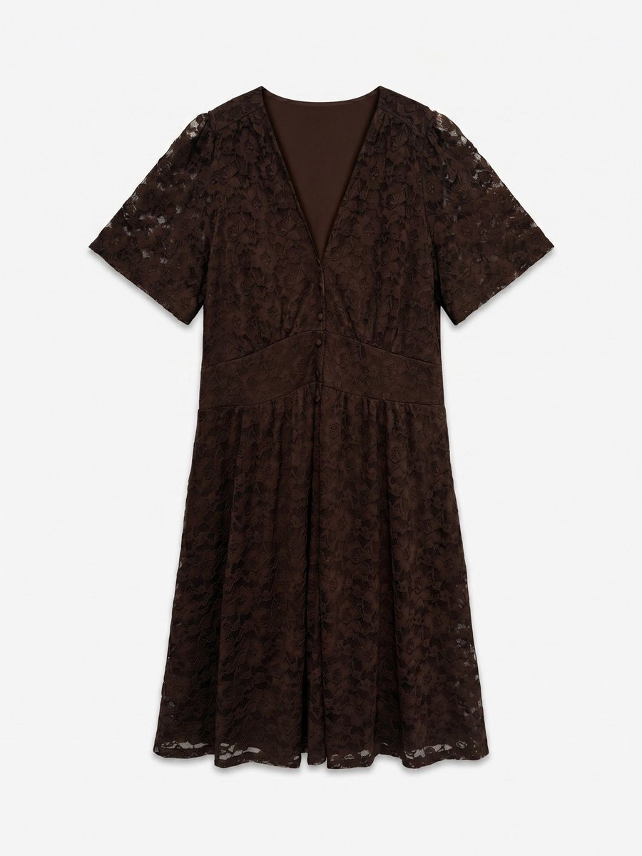 Vero Moda Curve Jurk VMDEA Midi-jurk