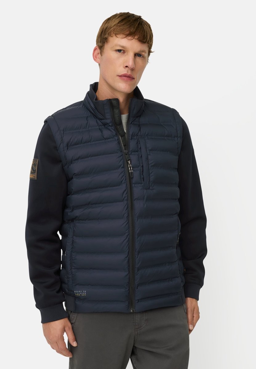 active Hybridjas met afneembare mouwen menswear Blauw