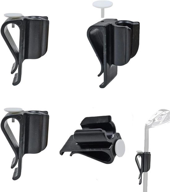 Set van 4 Golfclub Tas Clips voor Putter en Balmarkeerder — afbeelding 4