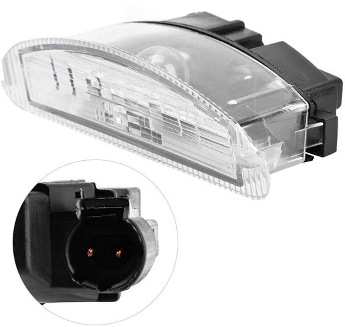 Clio Kentekenverlichting 7700410754 Kentekenplaat Lamp Fit voor Clio Ii 1998 2005 Kentekenplaat Licht
