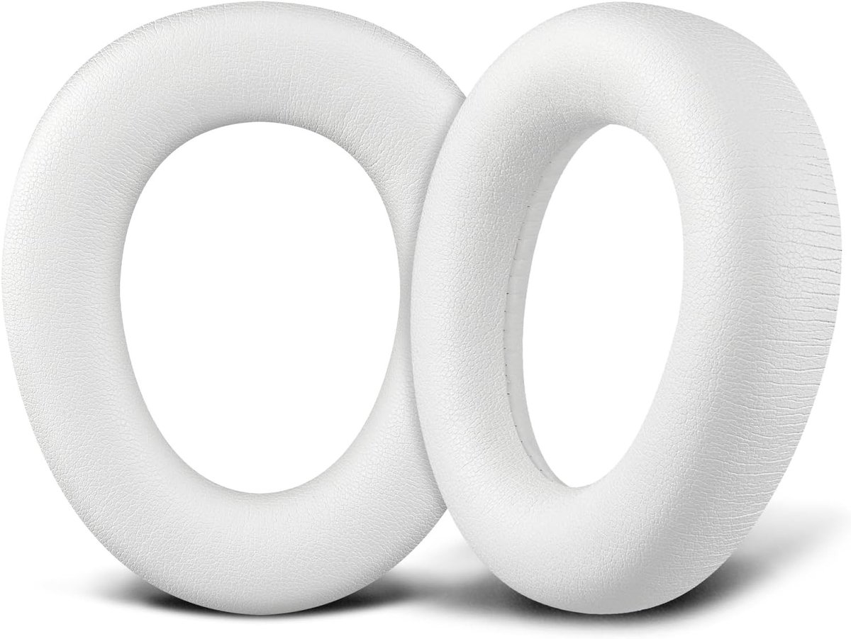 Vervangende Oorkussens voor Over-Ear Hoofdtelefoons, Zacht Kunstleer en Geheugenfoam voor Comfort en Geluidsisolatie