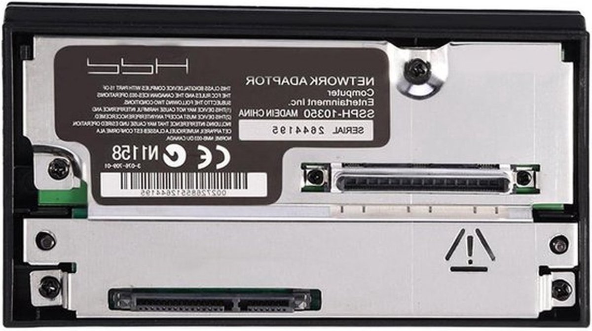 Harde schijf connector - Netwerkadapter - SATA-interface - HDD-connector - Stekker voor 2.5 inch harde schijven - Geschikt voor desktops - Zwart.