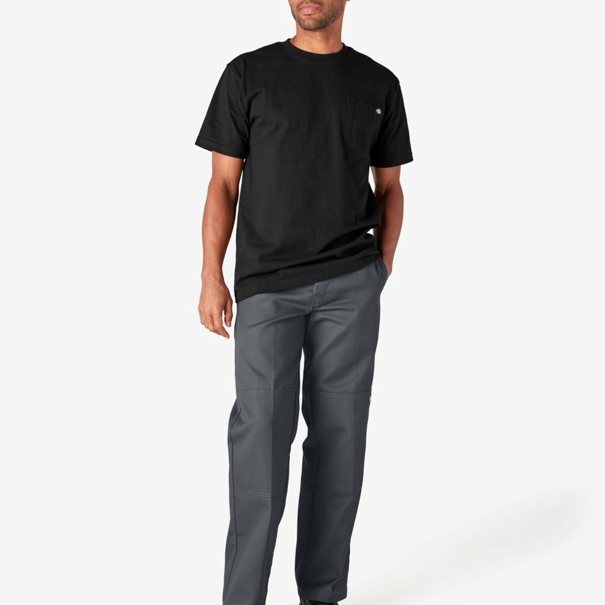 DICKIES HEAVYWEIGHT SS POCKET M EU Zwart