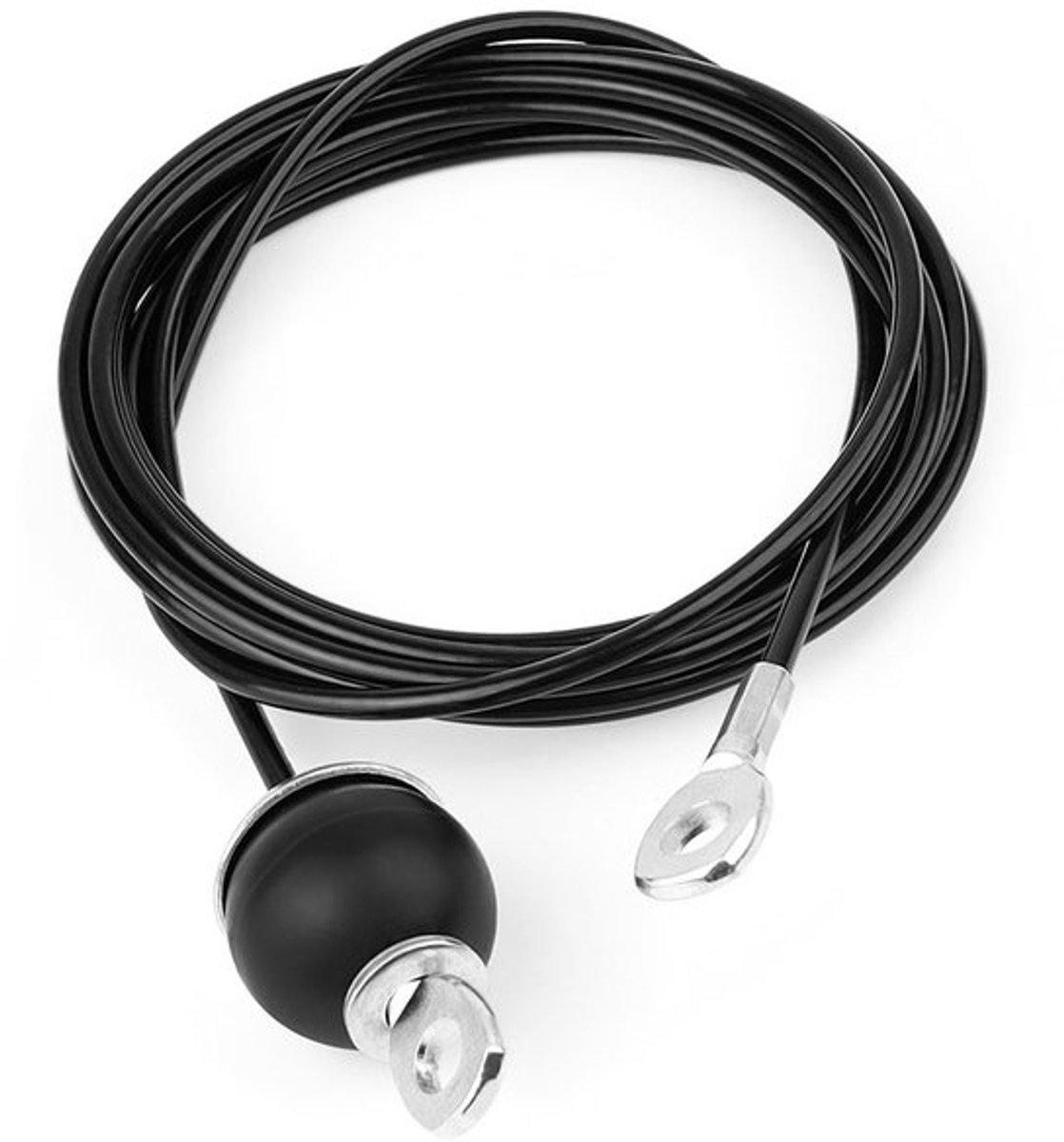 Fitness Kabel 3.5 Meter - Triceps Touw - Pulley Systeem - Roestvrij Staal - Eenvoudig te Installeren - Hoge Treksterkte