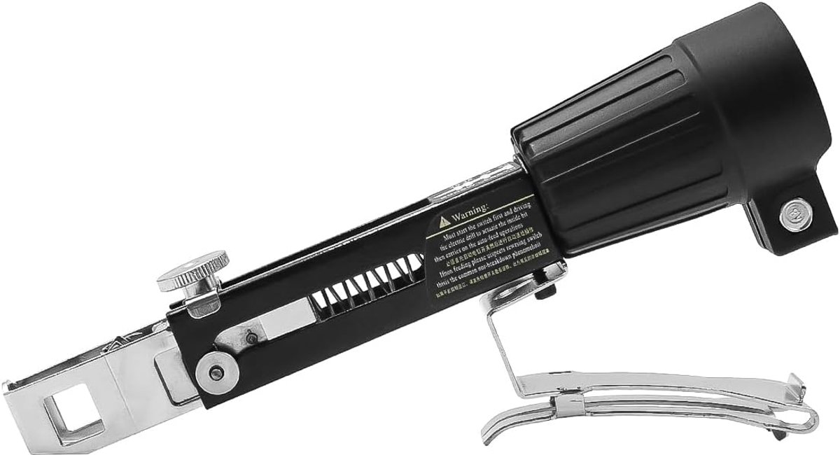 Nail gun adapter - automatisch schieten - geschikt voor elektrische boormachine - snel en eenvoudig naaldvoeden - ShopVlot