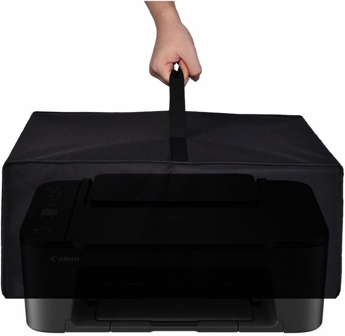 Heavy Duty Fabric Waterproof Nylon Printer Dust Cover Compatible with Canon PIXMA TS3550i / TS3551i / TS3450 / TS5350i - ShopVlot